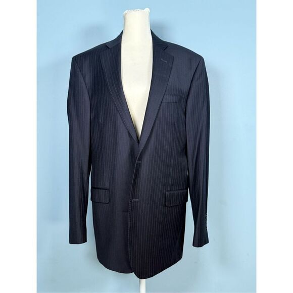 Brooks Brothers Blazer Jacket Mens 40 R Navy Explorer Regent Fit 2 Button EUC - Picture 1 of 16
